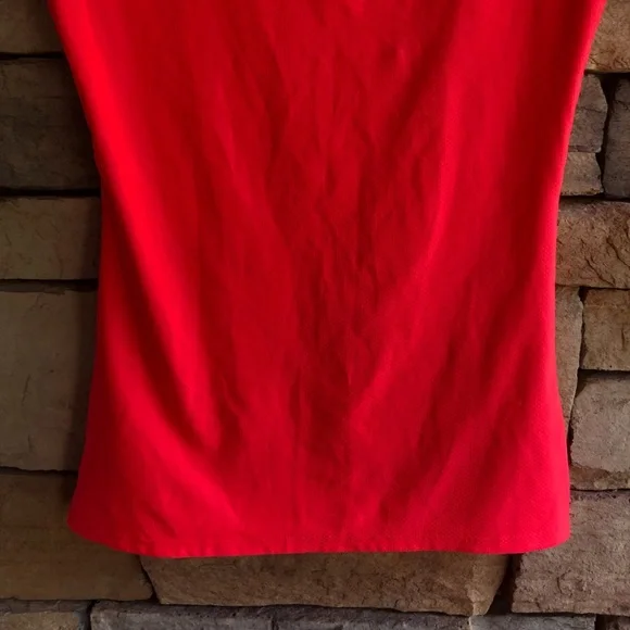 Under Armour neon orange pink Fitted Workout Shirt women Small EUC - Picture 5 of 8